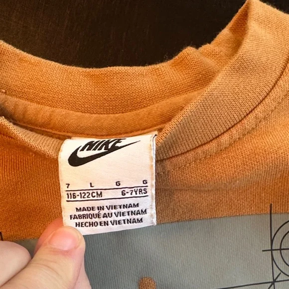 Nike Kids Tan Sweatshirt - Picture 2 of 3